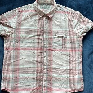 Calvin Klein Jeans Men's Plaid Short Sleeve Shirt
